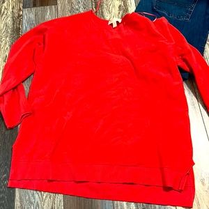 Thin orange Michael kors sweater large